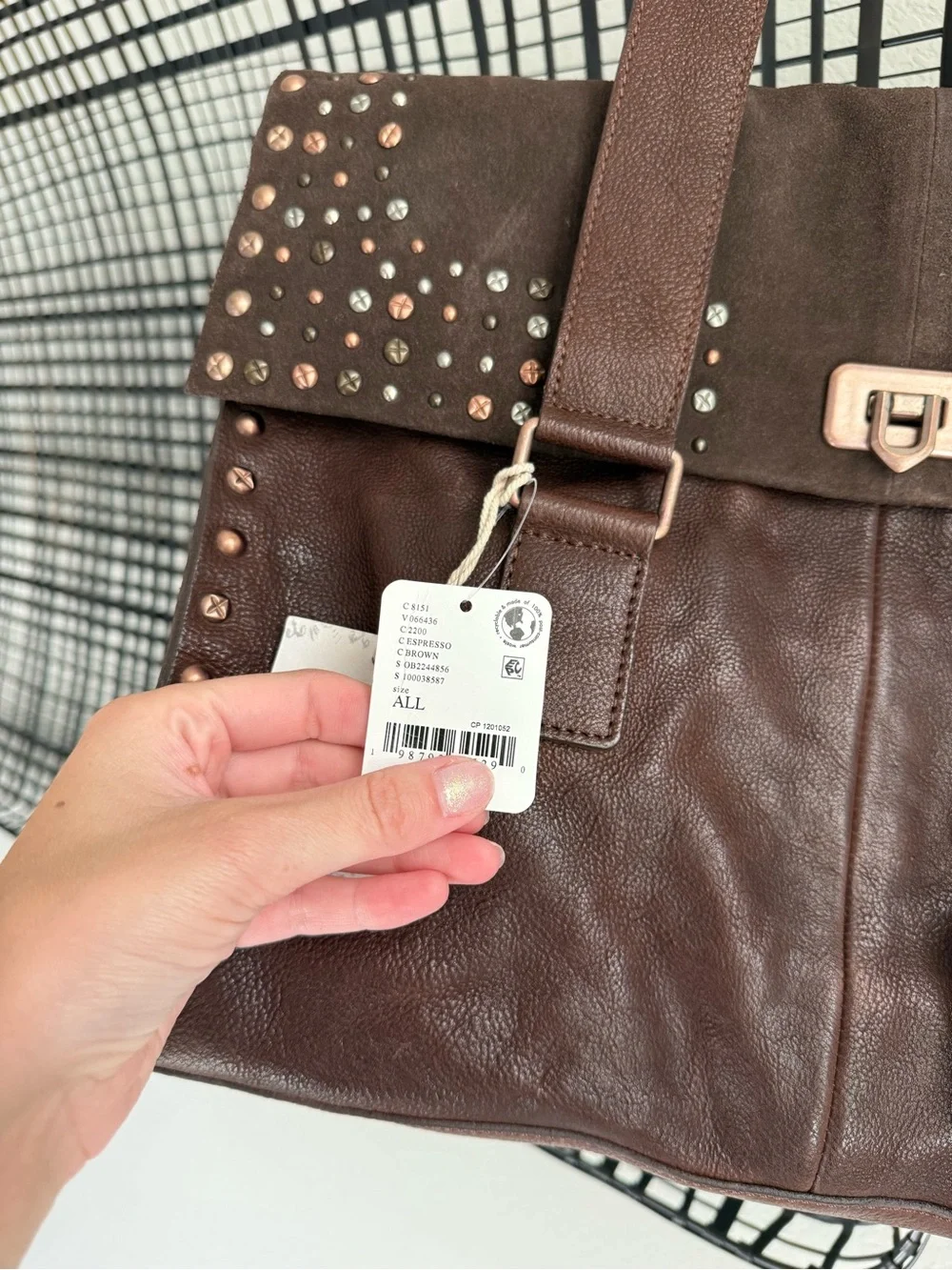 Free people We The Free Shay Stud Tote